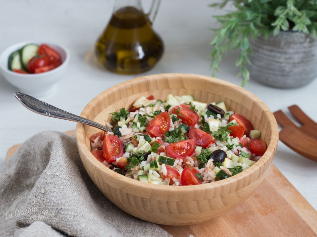 Salade De Riz Au Thon Facile Et Rapide La Cuisine D Adeline