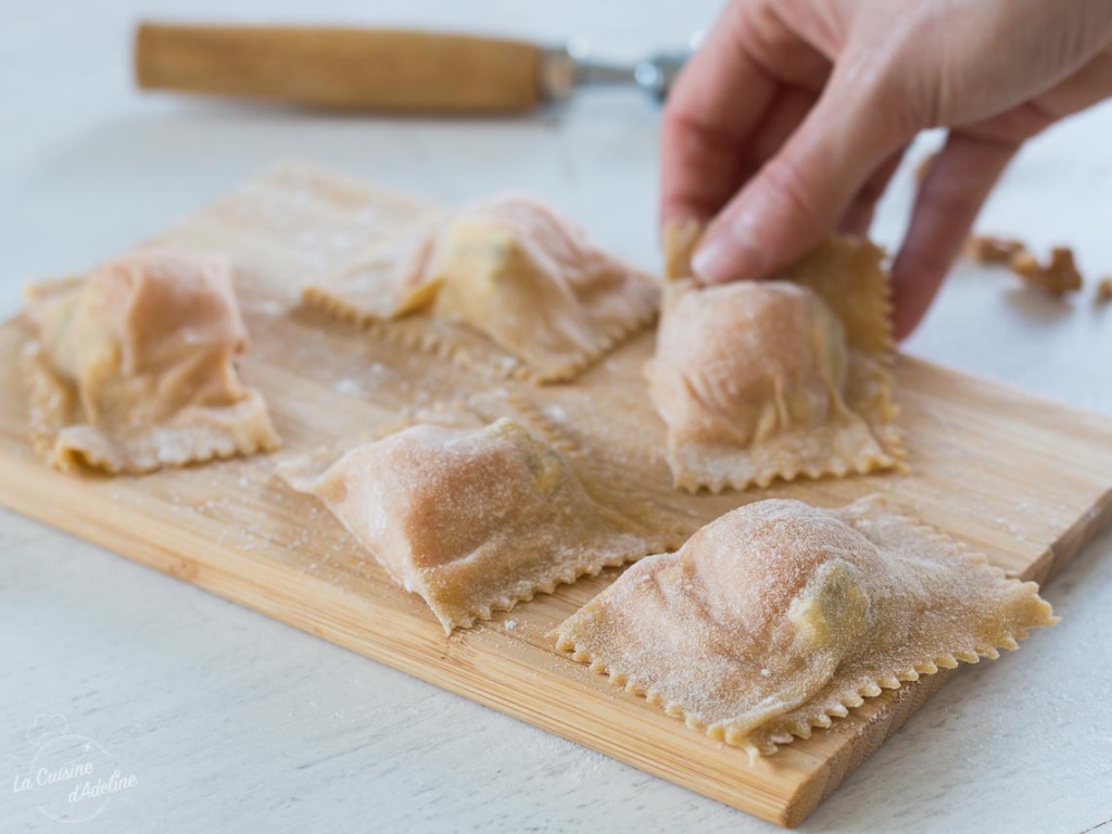 Pâte à Raviolis Et Ravioles Maison (+vidéo) | La Cuisine D'Adeline