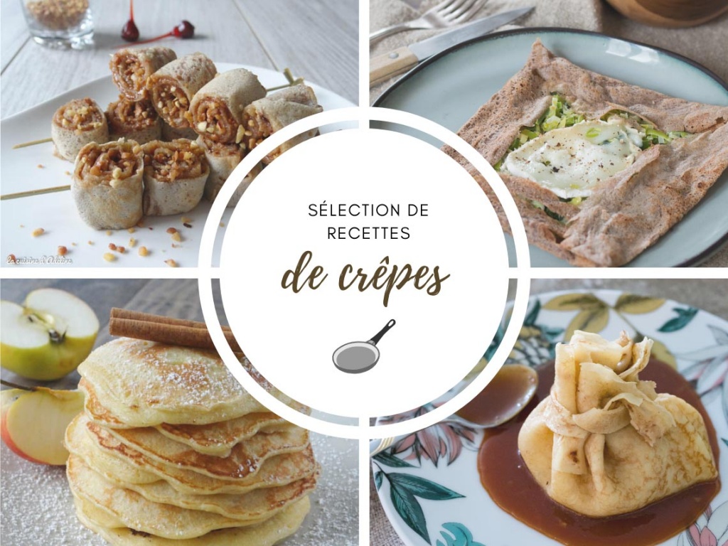 Sélection De Recettes De Crêpes (chandeleur) - La Cuisine D'Adeline