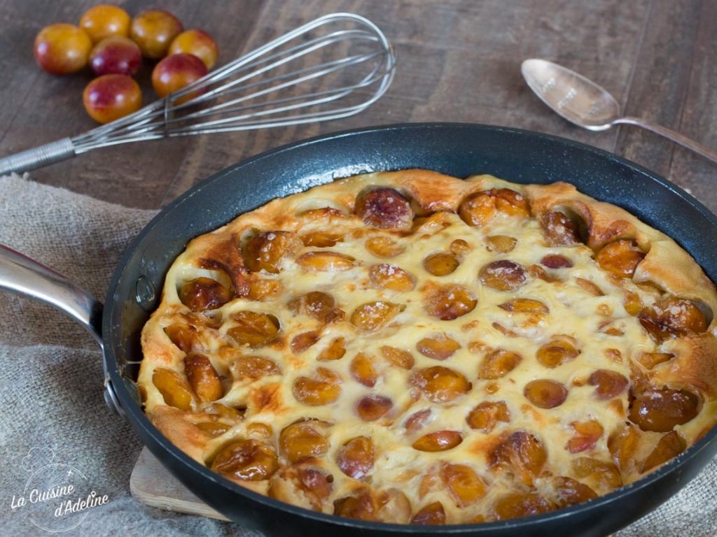 Clafoutis aux mirabelles - La Cuisine d&amp;#39;Adeline