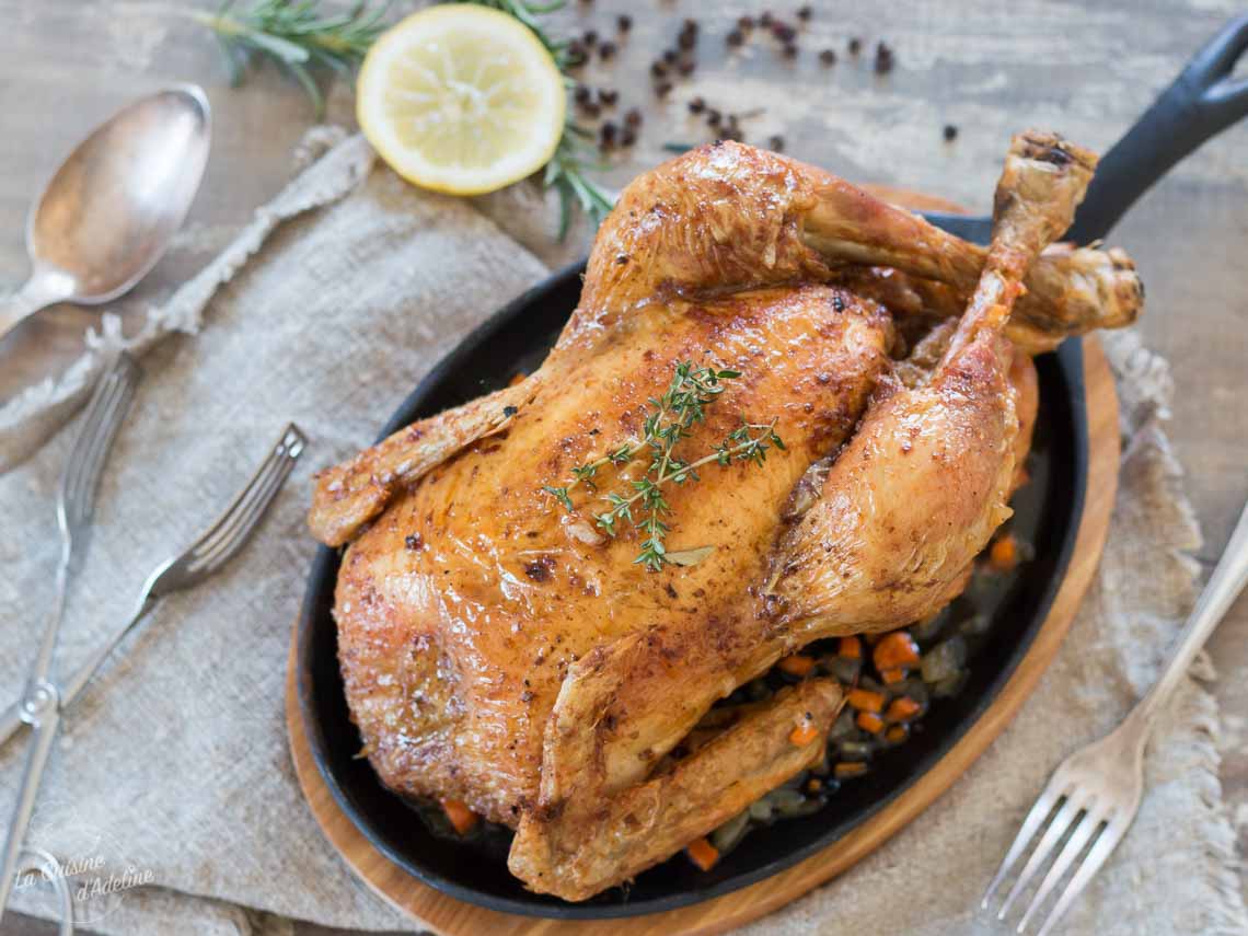 Comment cuire un poulet rôti au four : la recette inratable