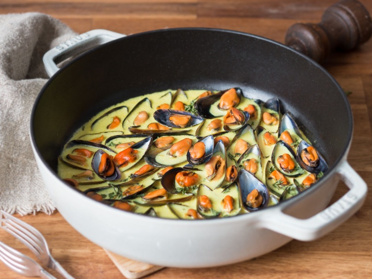 Moules Au Curry Mouclade La Cuisine D Adeline